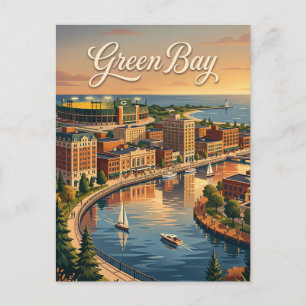 Carte Postale Green Bay, Wisconsin