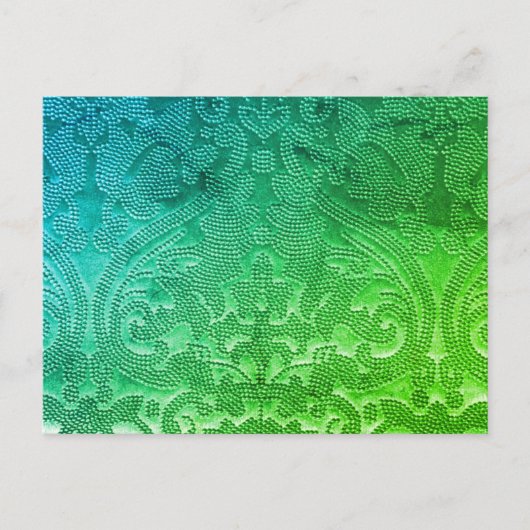 Carte postale Green Blue Pointillé (Devant)
