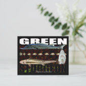 Carte Postale Green-Collage (Debout devant)