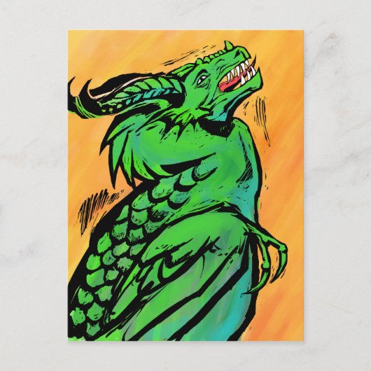 Carte postale Green Dragon (Devant)