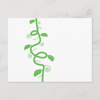 Carte Postale Green et Beanstalk