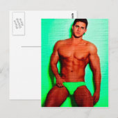 Carte Postale Green Eyed Hunk LIM (Devant / Derrière)