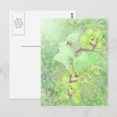 Carte postale Green Faery (Devant / Derrière)