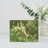 Carte Postale Green Fairy Splashy Collage II (Debout devant)