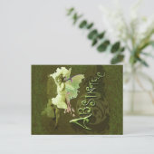 Carte Postale Green Fairy Splashy Collage III (Debout devant)