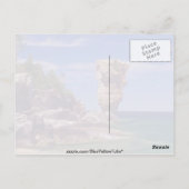 Carte Postale Green Flowerpot Island, fleurs Tobermory (Dos)