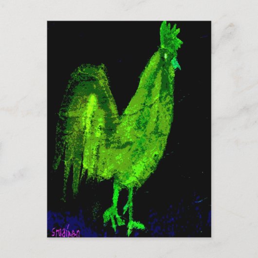 Carte postale Green Ghost Roster (Devant)