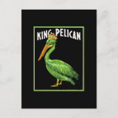 Carte postale Green King Pelican (Devant)