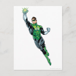 Carte Postale Green Lantern - Comic, Flying Up