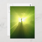 Carte Postale Green Lazerz (Devant / Derrière)