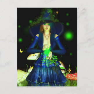 Carte postale Green Magick