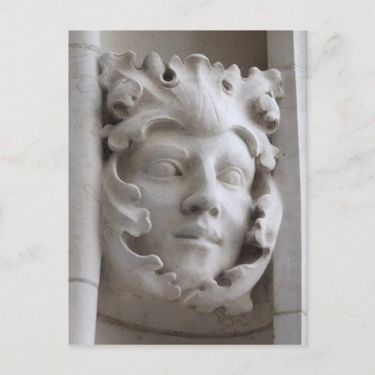 Carte postale Green Man - Canterbury (Devant)