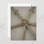 Carte postale Green Man - Cathédrale de Salisbury (Devant / Derrière)