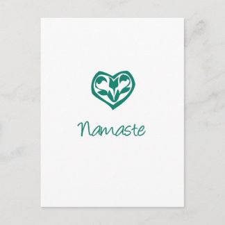 Carte Postale Green Namaste