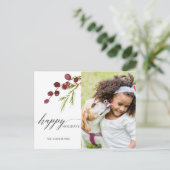 Carte postale Green Red Berries (Debout devant)