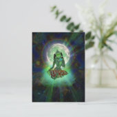 Carte postale 'Green Tara' (Debout devant)