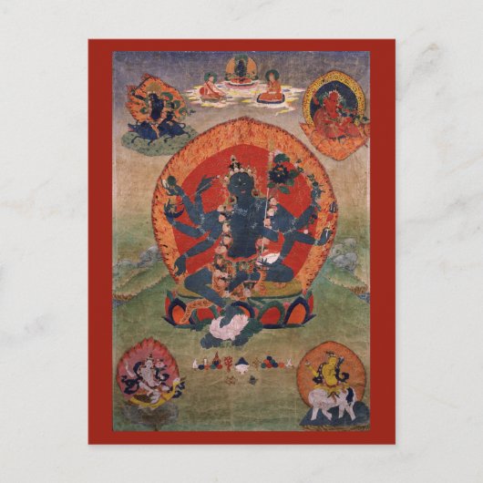 Carte Postale Green Tara Deity (Devant)