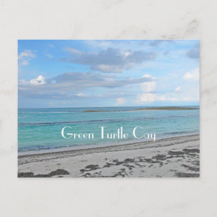 carte postale "GREEN TURTLE CAY / BAHAMAS/MER, SKY