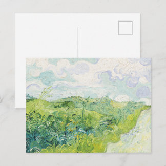 Carte Postale Green Wheat Fields, Auvers (1890) by Vincent Van G