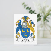 Carte Postale Greene Family Crest (Debout devant)