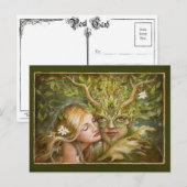 Carte Postale Greenman (Devant / Derrière)