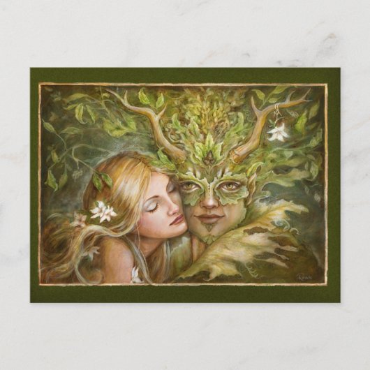 Carte Postale Greenman (Devant)