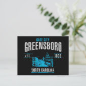 Carte Postale Greensboro (Debout devant)