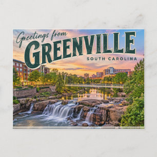 Carte Postale Greenville Caroline du Sud