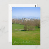 Carte postale Greenwich, Londres Royaume-Uni (Devant / Derrière)