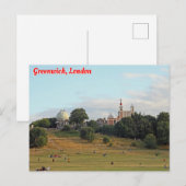 Carte Postale Greenwich Park, Londres (Devant / Derrière)