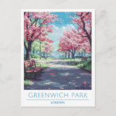 Carte Postale Greenwich Park Londres Angleterre Travel (Devant)