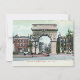 Carte Postale Greenwich Village, New York City Vintage