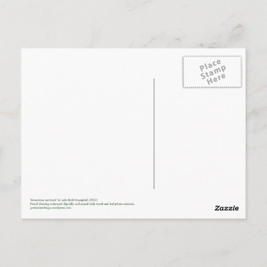 Carte postale Greenwise Artwork (Dos)