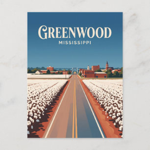 Carte Postale Greenwood Mississippi