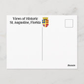 Carte Postale Greeting from St. Augustine Postcard (Dos)