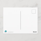 Carte Postale Greetings from a little seahorse (Dos)