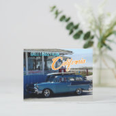 Carte Postale Greetings from California Travel Postcard (Debout devant)