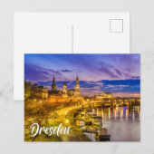 Carte Postale Greetings From Dresden, Germany (Devant / Derrière)