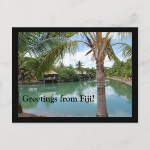 Carte Postale Greetings from Fiji