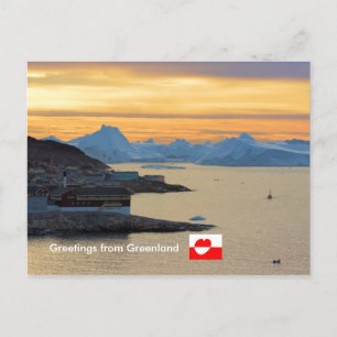 Carte Postale Greetings from Greenland 21