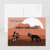 Carte Postale Greetings from New Mexico State  (Devant / Derrière)