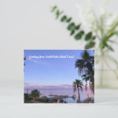 Carte Postale Greetings from South Padre Island Texas ! (Debout devant)