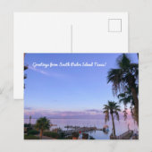 Carte Postale Greetings from South Padre Island Texas ! (Devant / Derrière)