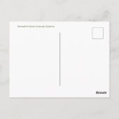 Carte Postale Greetings from Sunnyvale! (Dos)