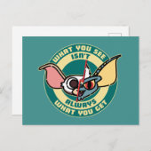Carte Postale Gremlins | Ce que vous voyez n'est pas toujours ce (Devant / Derrière)