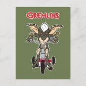 Carte Postale Gremlins | Stripe Riding Tricycle (Devant)