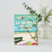 Carte Postale Grenada La Sagesse Affiche de voyage (Debout devant)