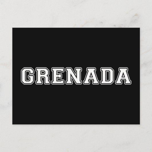 Carte Postale Grenade (Devant)