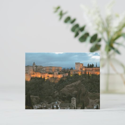 Carte Postale Grenade Alhambra (Debout devant)