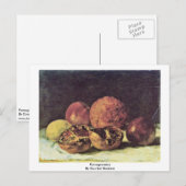 Carte Postale Grenade De Courbet Gustave (Devant / Derrière)
